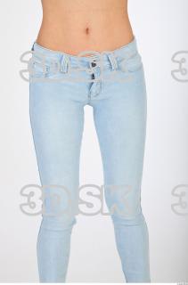 Thigh blue jeans of Molly 0001